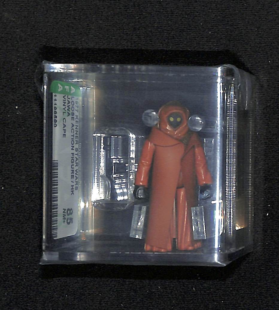 Vintage Kenner Star Wars AFA 80+ HK outlet Jawa