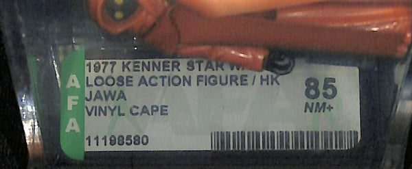 1977 Kenner Star Wars Loose Action Figure Jawa Vinyl Cape AFA 85 NM+