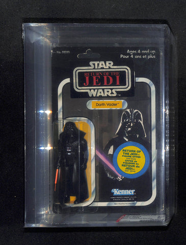 1980 Kenner Canada Star Wars ESB 41 Back - B Darth Vader ROTJ Transition Sticker AFA 80 NM