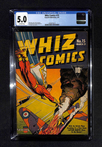 Whiz Comics #15 CGC 5.0
