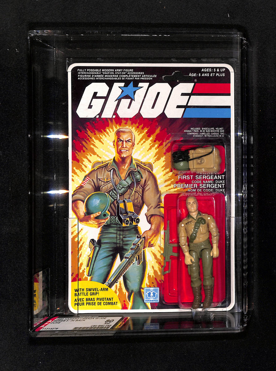 Vintage G.I. Joe - Duke - AFA 85 - C80 B80 F85 - Hasbro
