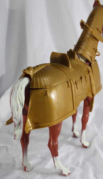 MARX TOYS - VINTAGE - NOBLE KNIGHTS - VALOR HORSE - MAIL AWAY?