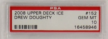 PSA - 2008 - UPPER DECK ICE - DREW DOUGHTY - #152 - GEM MT 10