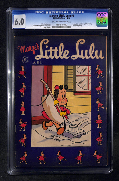 Marge's Little Lulu #1 CGC 6.0 Dell Publishing