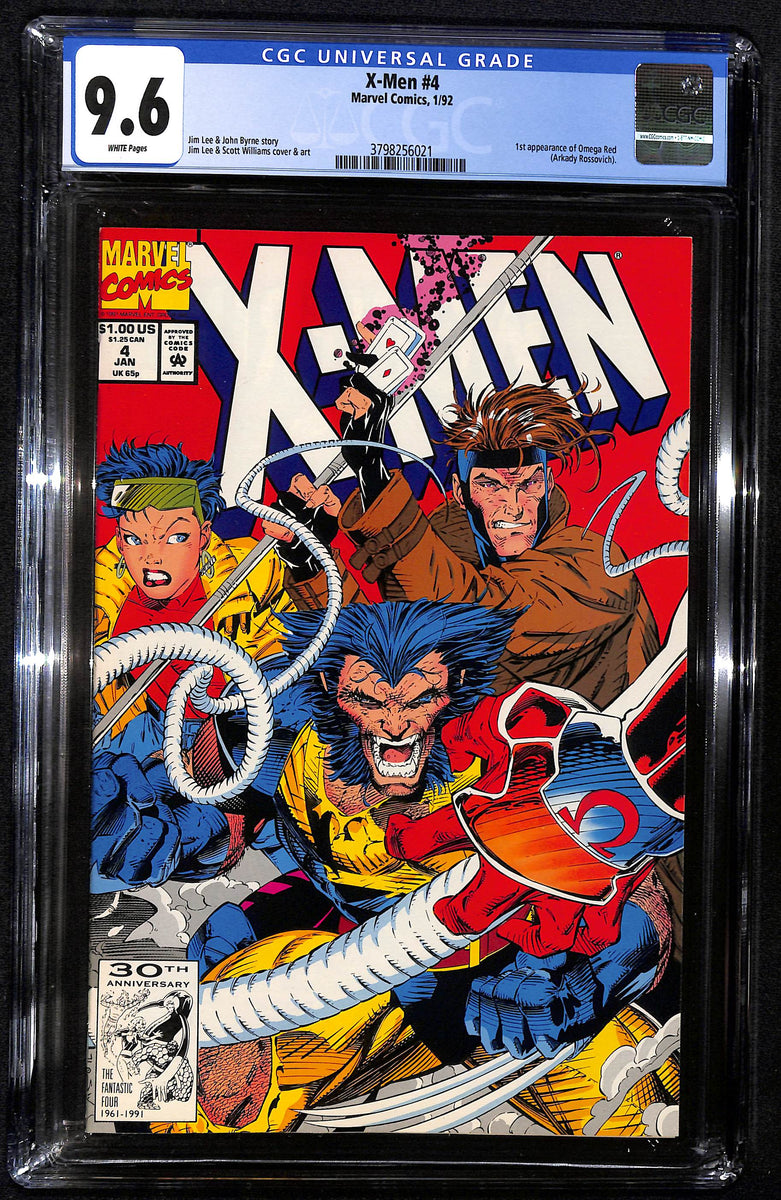 CGC 9.8 X-Men #4 outlet Key Issue First appearance of Omega Red