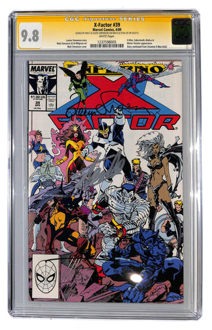 X-Factor #39 CGC 9.8 Sig Series, 3 Sigs, Stan Lee