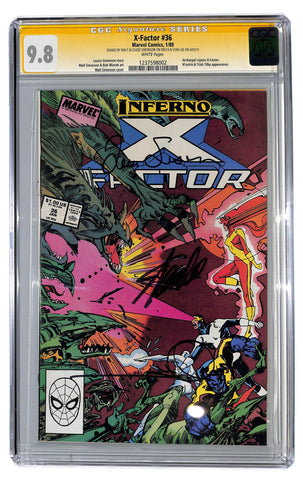 X-Factor #36 CGC 9.8 Signature Series, 3 Sigs Including Stan Lee
