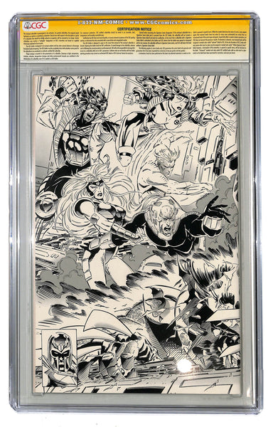 X-Men #25 CGC 9.8 Signature Series Signed by Stan Lee and Andy Kubert