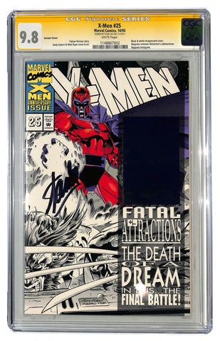 X-Men #25 CGC 9.8 Signature Series, Signed by Stan Lee