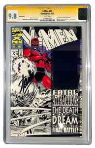 X-Men #25 CGC 9.8 Signature Series Signed by Stan Lee and Andy Kubert
