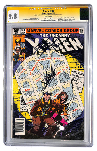 X-Men #141 CGC 9.8 Sig Series Signed by Stan Lee and Chris Claremont, Key
