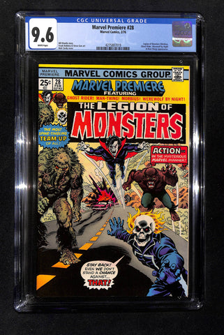 Marvel Premiere #28 CGC 9.6 Legion of Monsters appearance