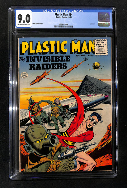 Plastic Man #64 CGC 9.0 Last issue