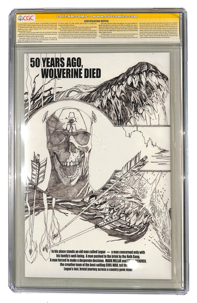 Wolverine #v3 #66 CGC 9.8 Sketch Cover 4 Sigs See Description