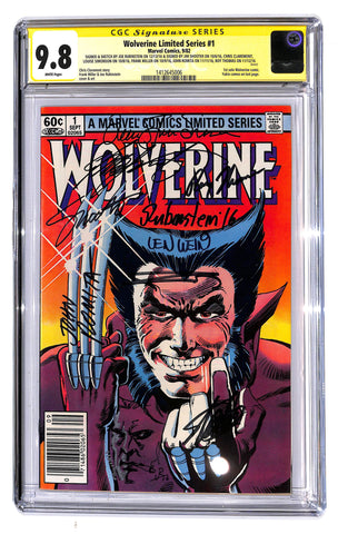 Wolverine Limited Series #1 CGC 9.8 Sig Series Unique, Many Sigs, See Description