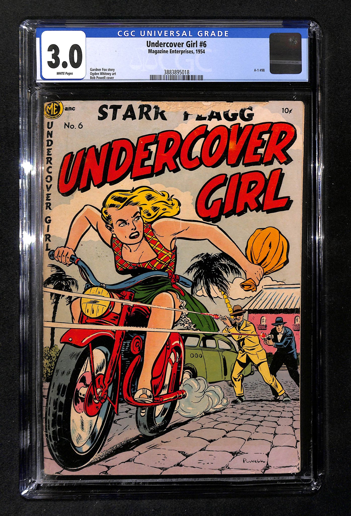 Undercover Girl #6 CGC 3.0 A-1 #98