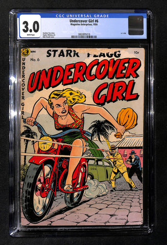 Undercover Girl #6 CGC 3.0 A-1 #98