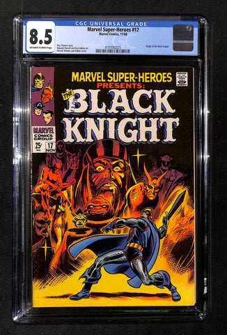 Marvel Super-heroes #17 CGC 8.5 Origin of the Black Knight