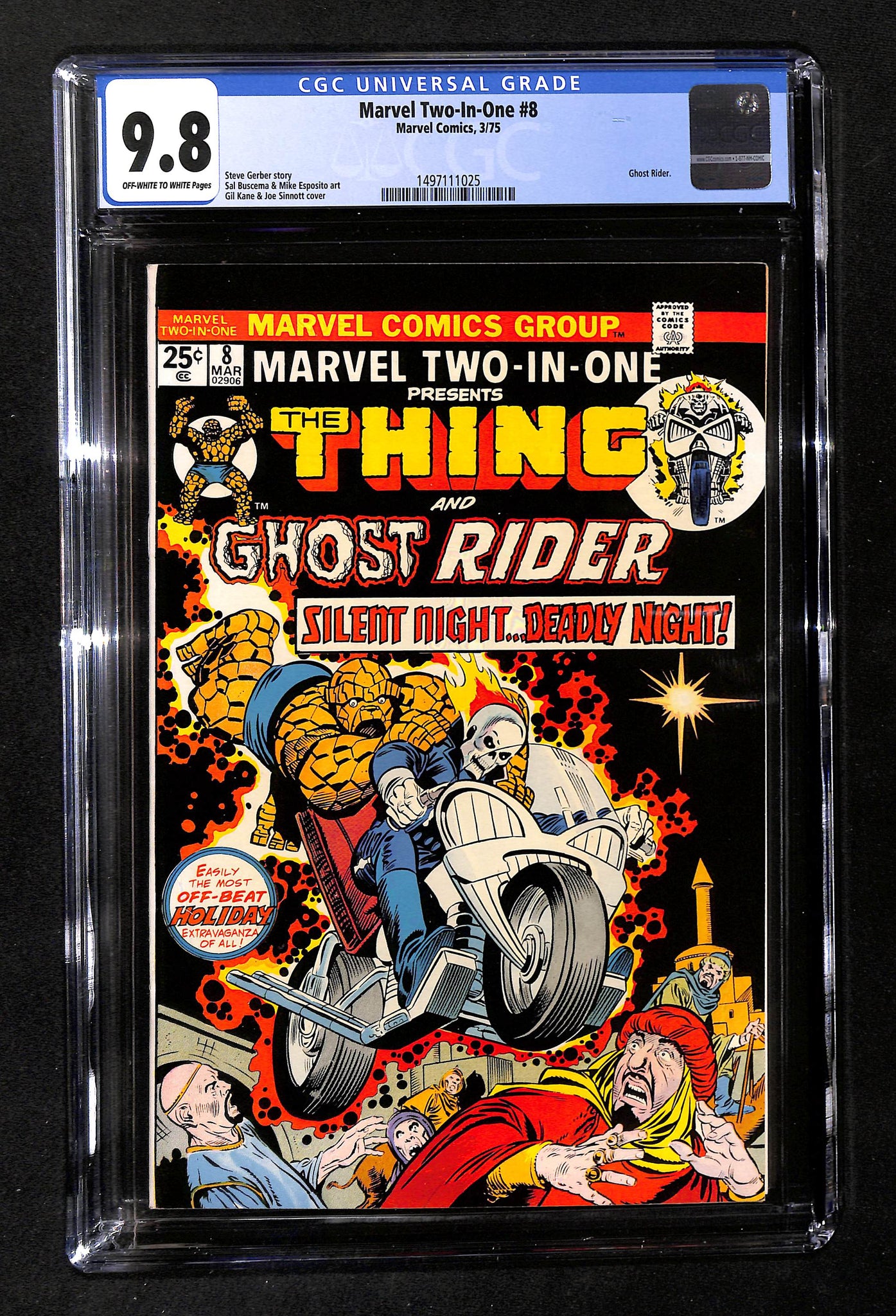 Marvel Two-In-One #8 CGC 9.8 Ghost Rider