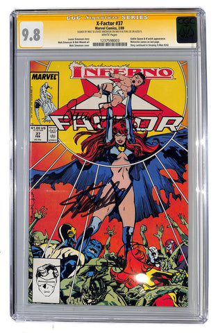 X-Factor #37 CGC 9.8 Sig Series 3 Sigs, Stan Lee