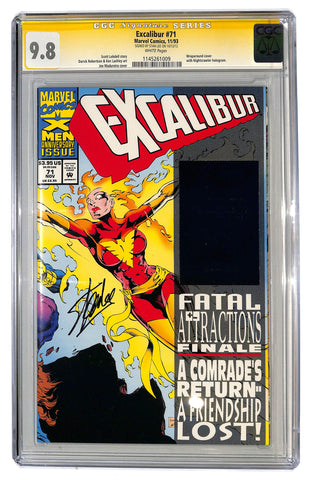Excalibur #71 CGC 9.8 Signature Series Signed by Stan Lee