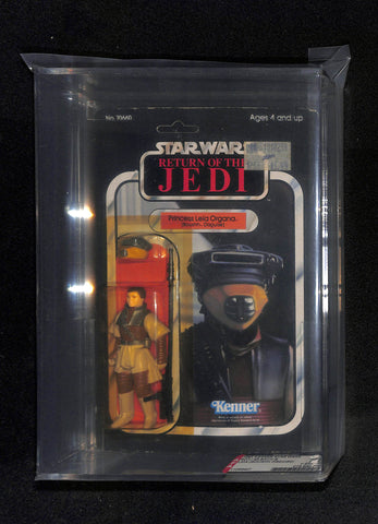 Vintage Star Wars - Leia Boushh Disguise - AFA 75 - C75 B80 F85 - Kenner ROTJ