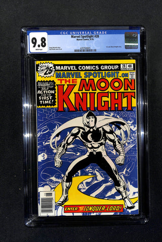 Marvel Spotlight #28 CGC 9.8 1st Solo Moon Knight Story