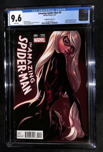 Amazing Spider-Man #4 CGC 9.6 Campbell Variant Cover