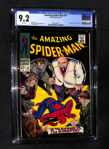 Amazing Spider-Man #51 CGC 9.2 2nd Appearance of Kingpin