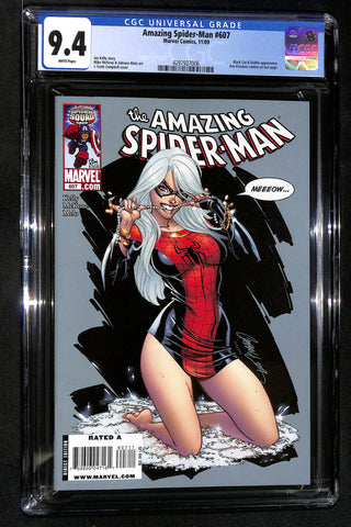 Amazing Spider-Man #607 CGC 9.4 Black Cat Appearance