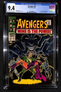 Avengers #49 CGC 9.4 1st Appearance of Typhon
