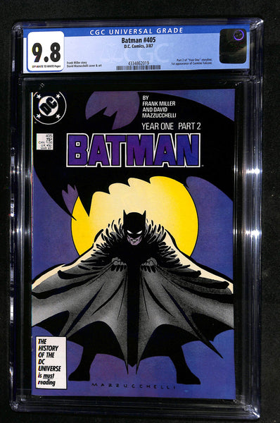 Batman #405 CGC 9.8 1st Appearance of Carmine Falcone