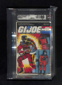 1986 Hasbro Canada GI Joe Series 4/36 Back Barbecue AFA 80 NM