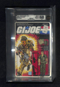 1986 Hasbro Canada GI Joe Series 4/36 Back Footloose AFA 60 EX