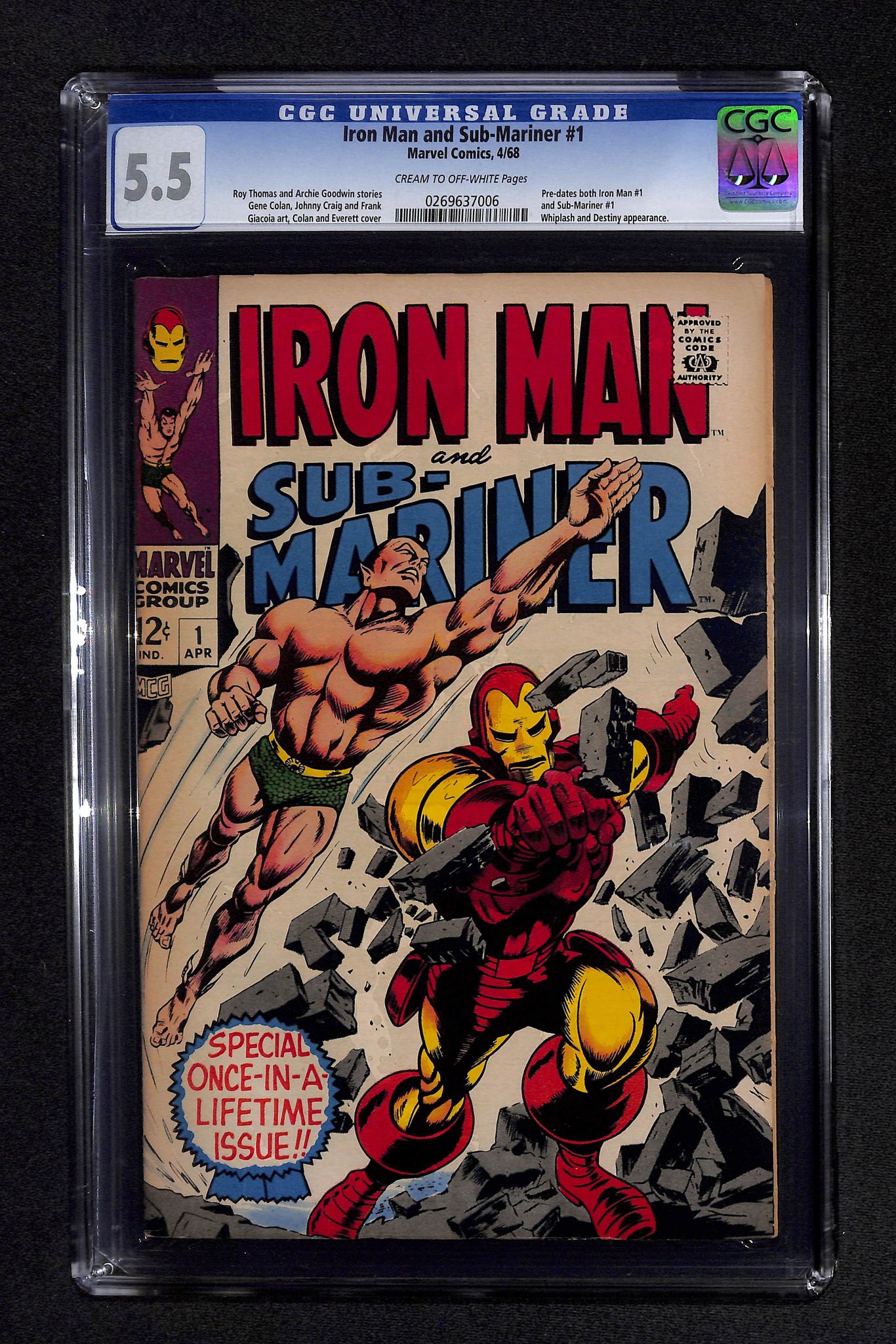 Iron Man and Sub-Mariner #1 CGC 5.5