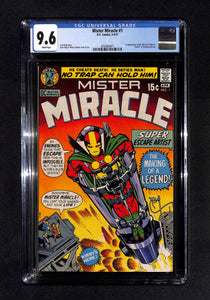 Mister Miracle #1 CGC 9.6 1st Appearance of Mister Miracle and Oberon