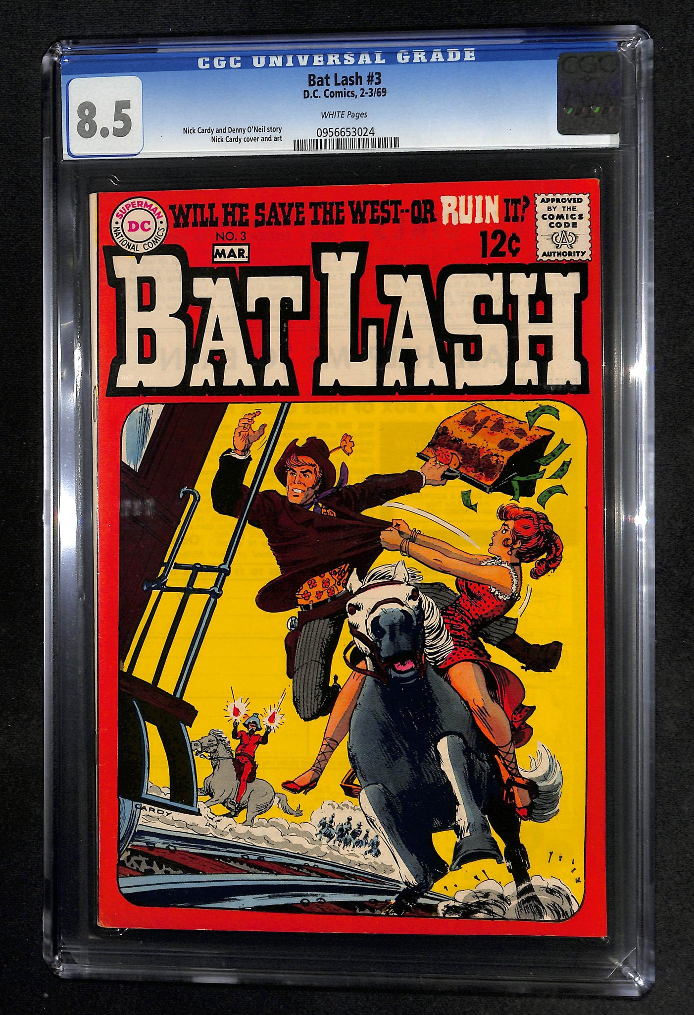 Bat Lash #3 CGC 8.5 Nick Cardy Cover and Art