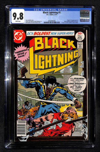 Black Lightning #1 CGC 9.8