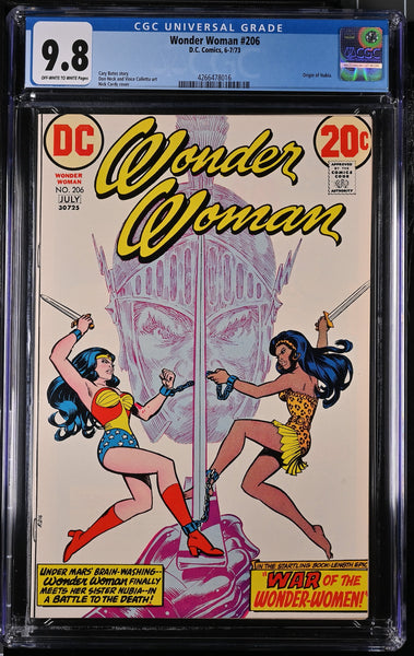 Wonder Woman #206 CGC 9.8