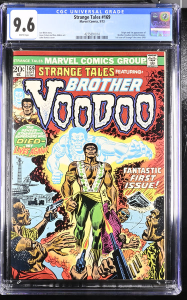 Strange Tales #169 CGC 9.6 Origin and 1st appearance of