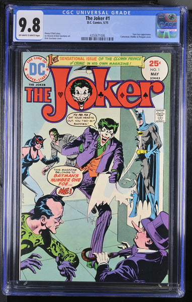The Joker #1 CGC 9.8 Two Face appearance