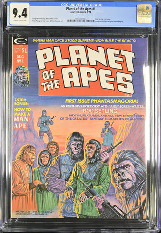 Planet of the Apes #1 CGC 9.4
