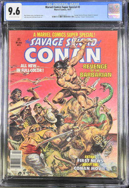 Marvel Comics Super Special #2 CGC 9.6