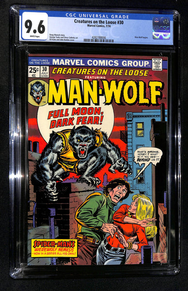 Creatures On The Loose #30 CGC 9.6 Man-Wolf Begins
