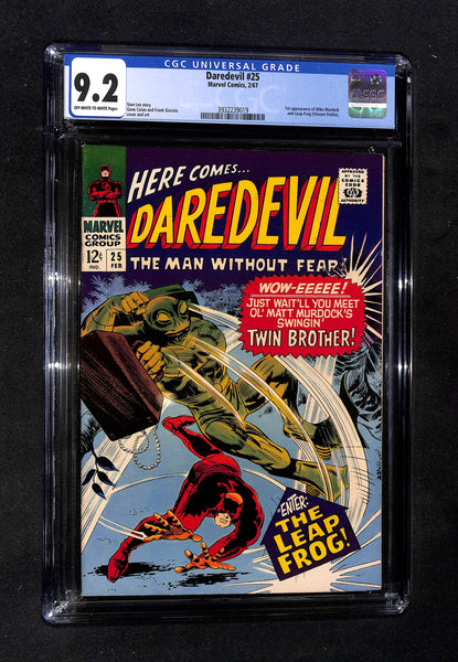 Daredevil #25 CGC 9.2 1st Appearance of Mike Murdock
