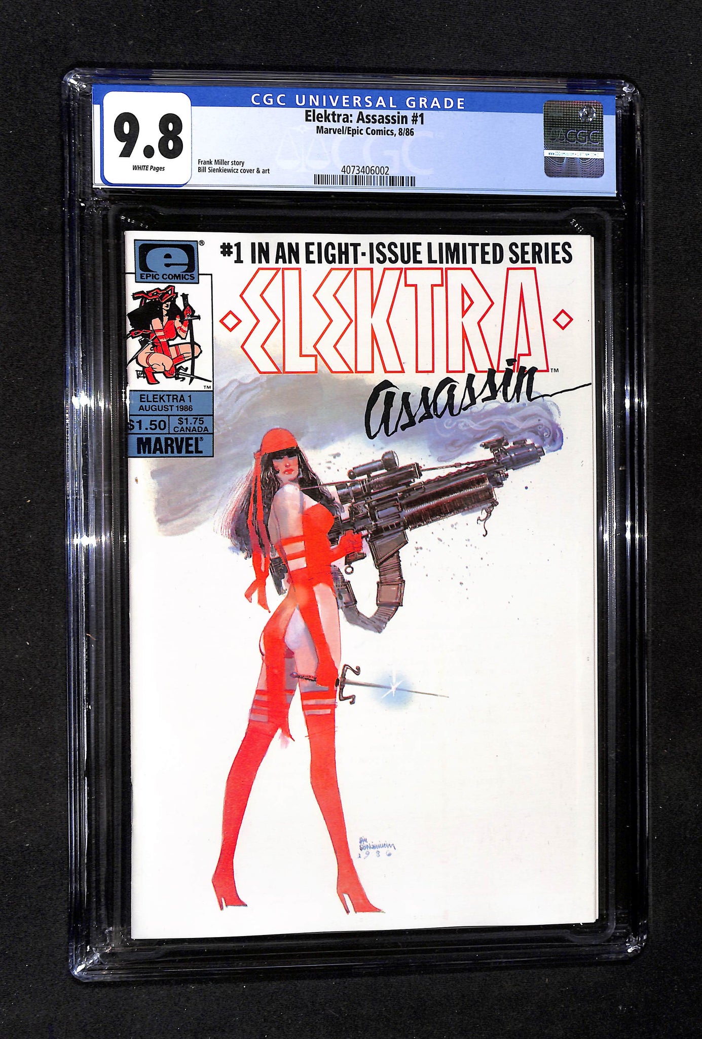 Elektra: Assassin #1 CGC 9.8