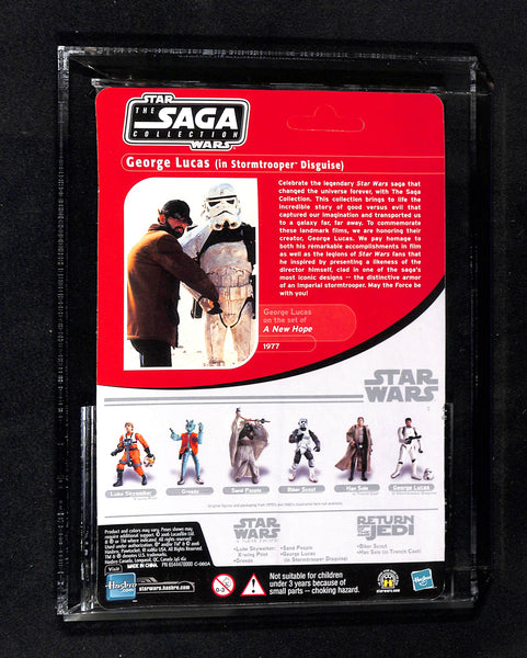 Star Wars George Lucas Stormtrooper AFA U85 Hasbro 2006
