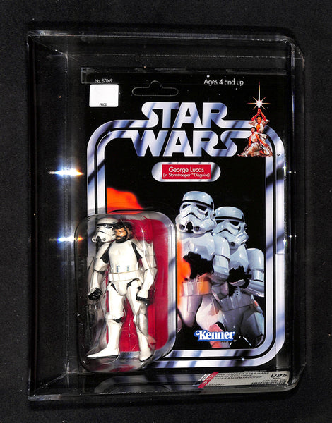 Star Wars George Lucas Stormtrooper AFA U85 Hasbro 2006