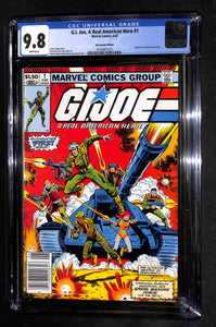 G.I. Joe , A Real American Hero #1 CGC 9.8 Newsstand Edition