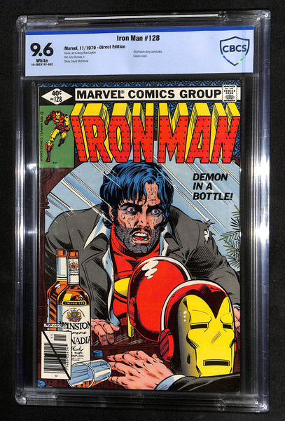 Iron Man #128 CBCS 9.6 Alcoholism Story Concludes